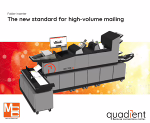 Quadient DS-700iQ Folder Inserter Brochure cover image